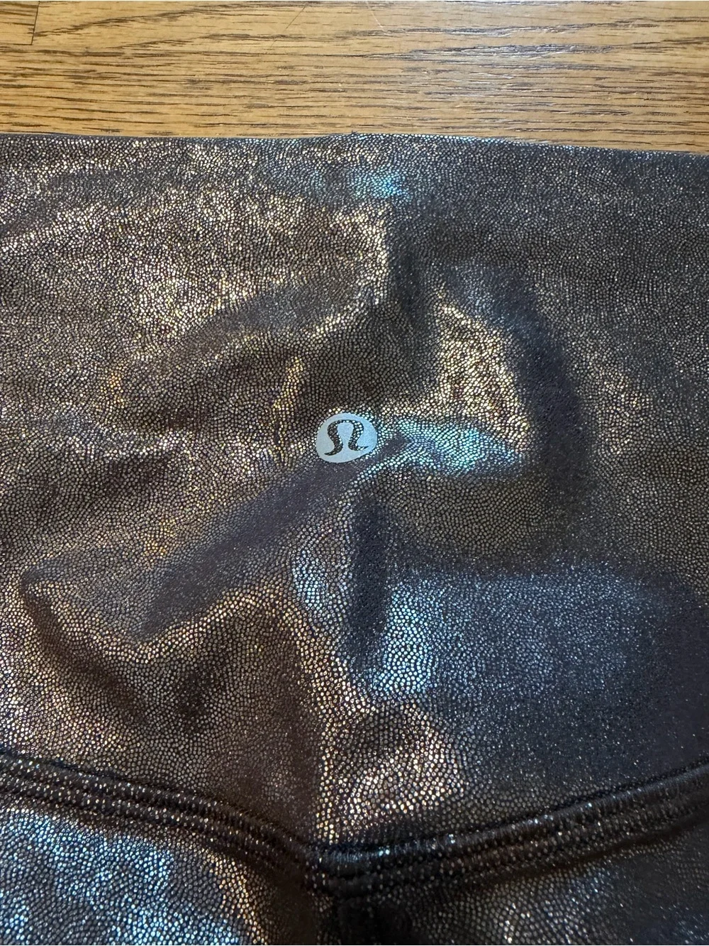 Lululemon Align High Rise Crop 21” Radiate Foil French Press